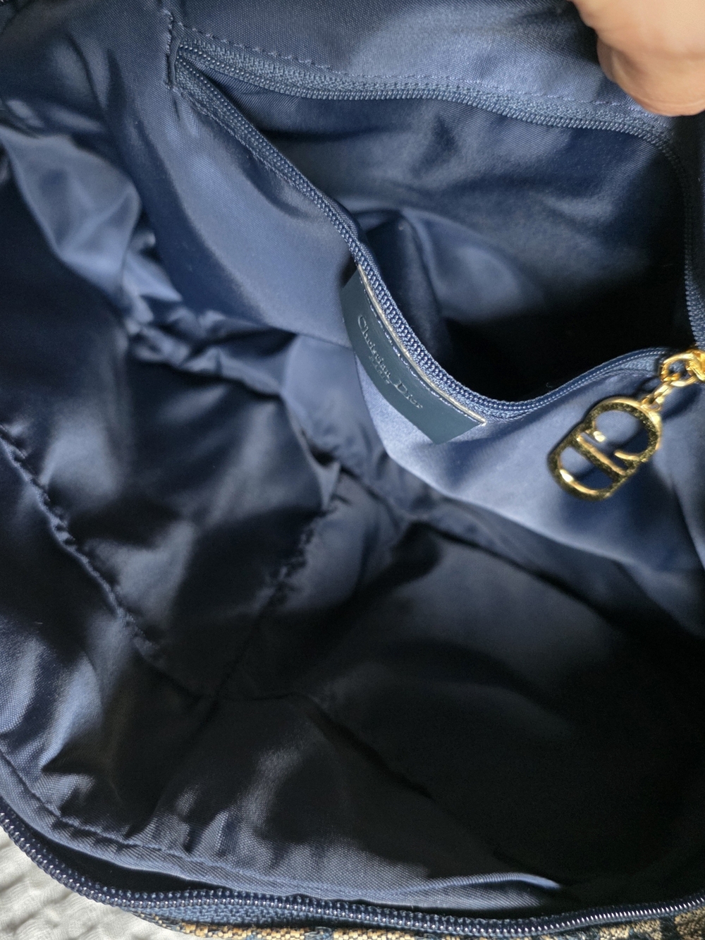Christian Dior Vintage Double Saddle Bowler Bag - Picture 13 of 15